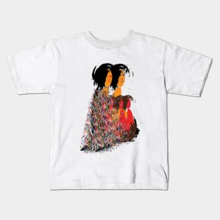 Family Colorful design Kids T-Shirt